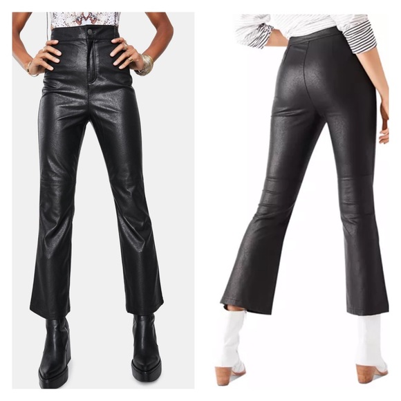 Sasha Vegan Kick Flare Pants 